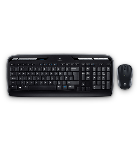 

Комплект клавиатура + мышь Logitech MK330 Wireless USB Black (920-003995)