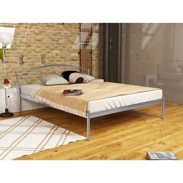 

Кровать Jasmine Elegance-1 Метакам односпальная 90х190 см. Алюминий