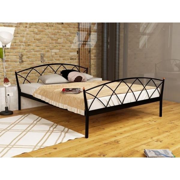 

Кровать Jasmine Elegance-2 Метакам 160х190 см. Черный