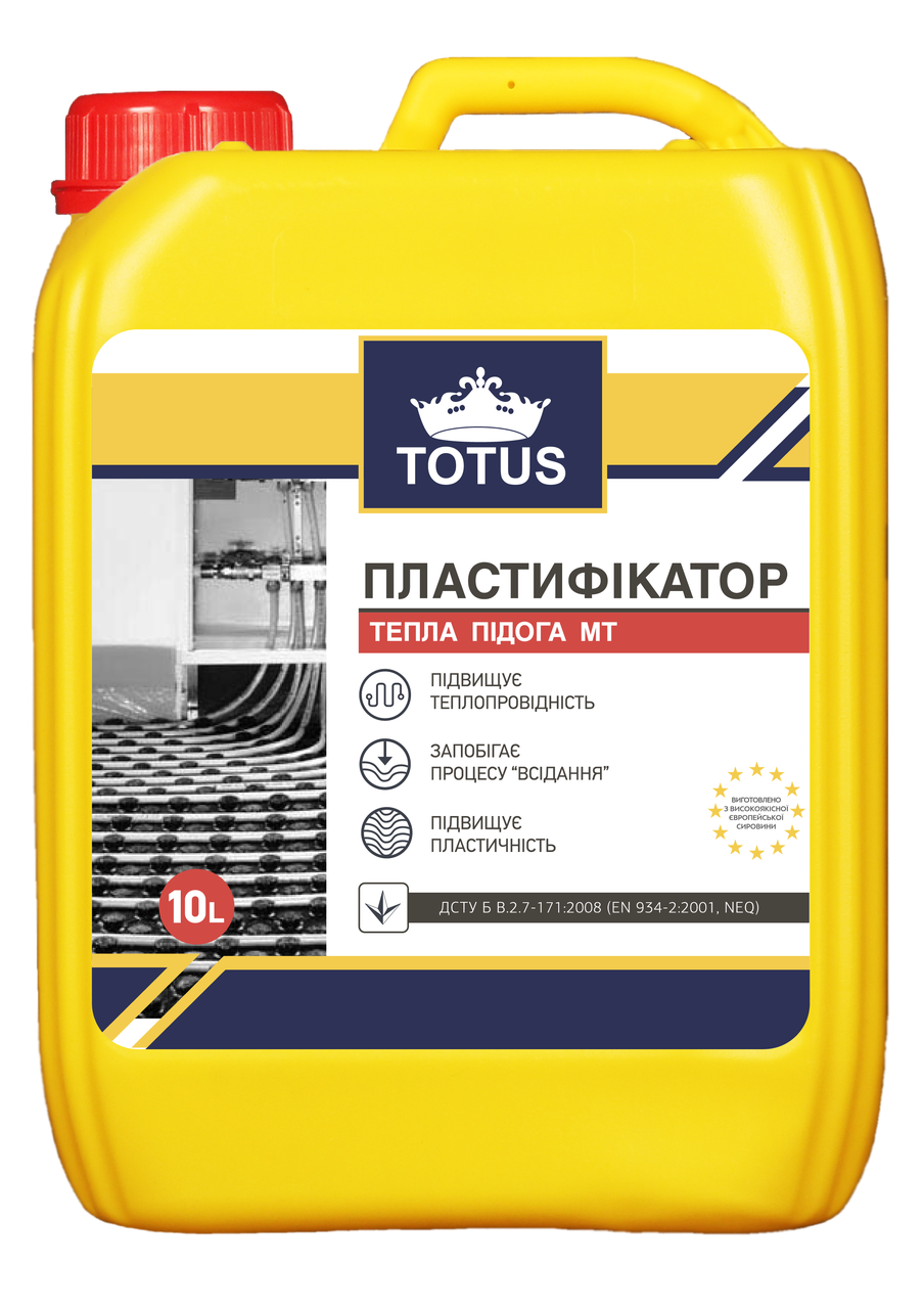 

Пластификатор Totus Теплый пол 10 л (5811)