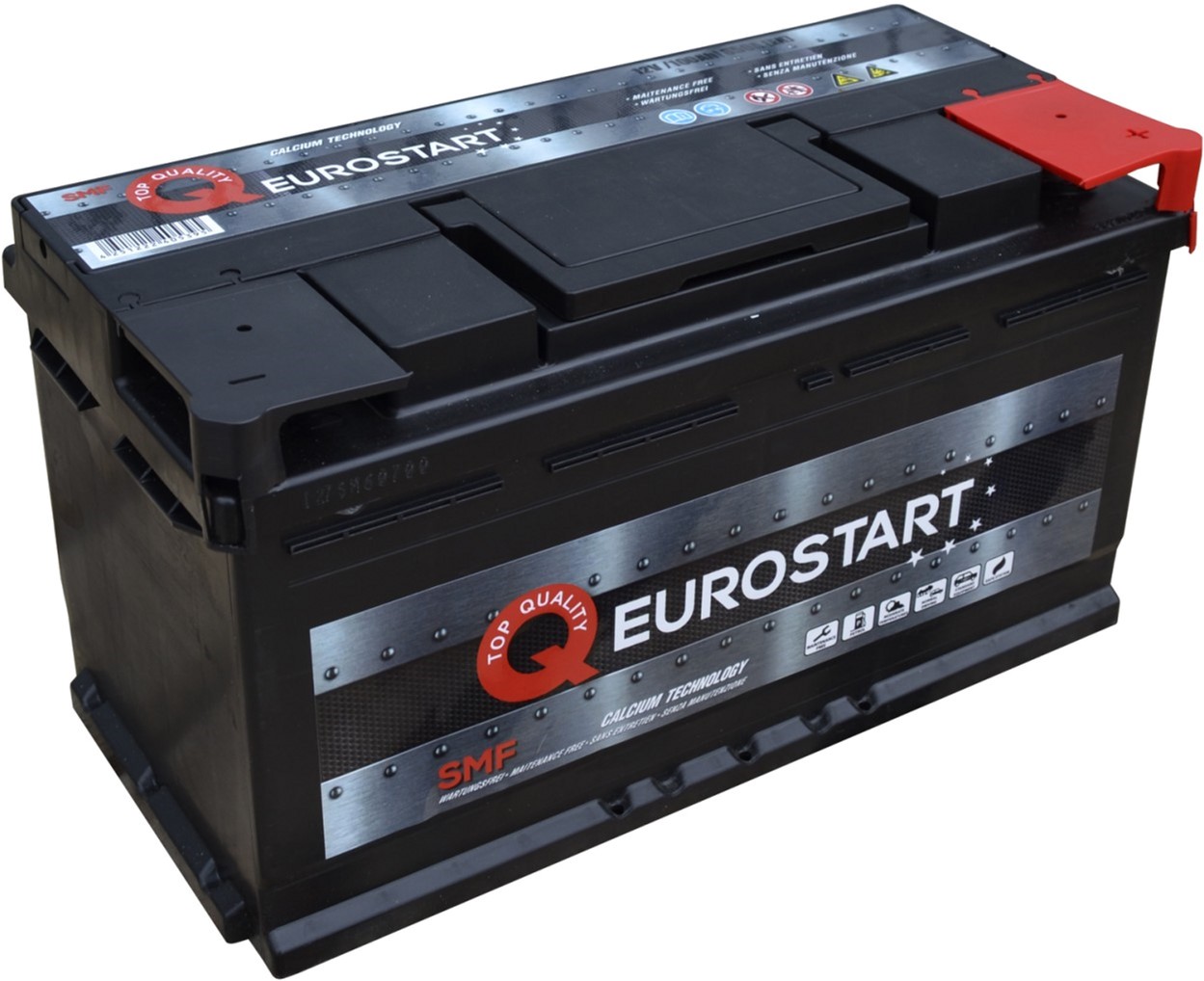 Акція на Автомобильный аккумулятор EUROSTART 100Ah Ев (-/+) (850EN) (600027085) від Rozetka UA