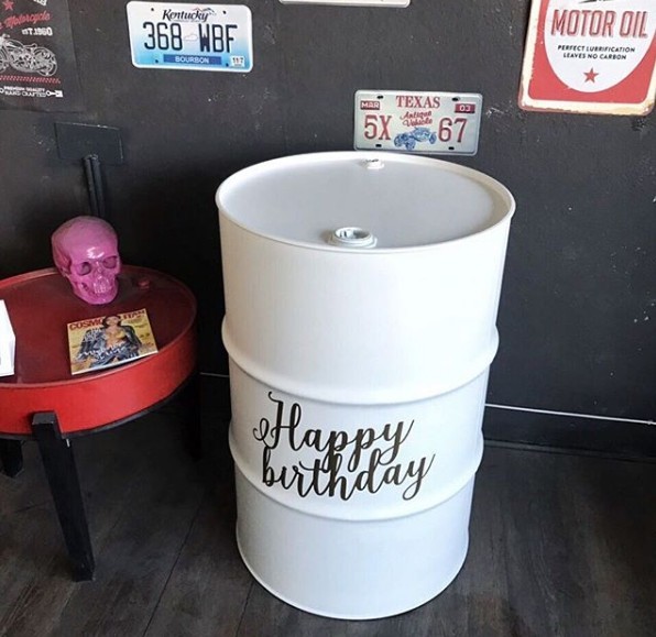 

Стол бочка Craftmetal Happy Birthday