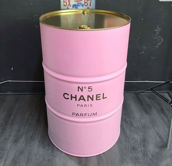 

Стол бочка Craftmetal Chanel №5