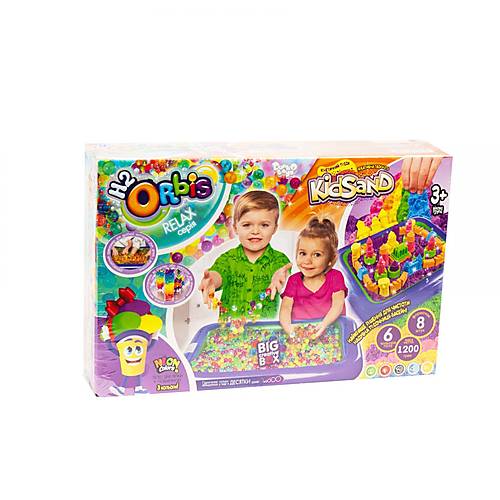 

Orbis+KidSand+Тесто для лепки (укр.) DANKO TOYS (ORBK-01-01U)