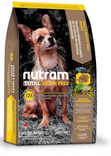 

Cухой корм Nutram T28 Turkey Salmon & Trout Small Breed Dog Food для собак мелких пород со вкусом лосося и форели 5,4 кг