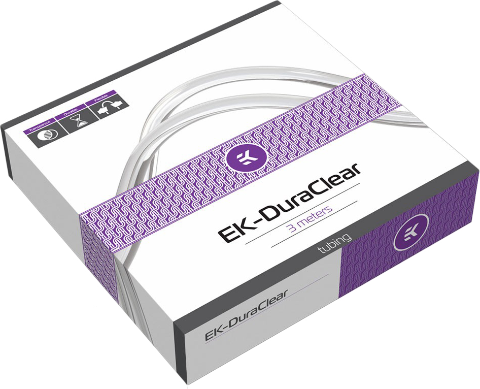 

Трубка EKWB EK-DuraClear 9.5/15.9 мм 3 м (3831109850978)