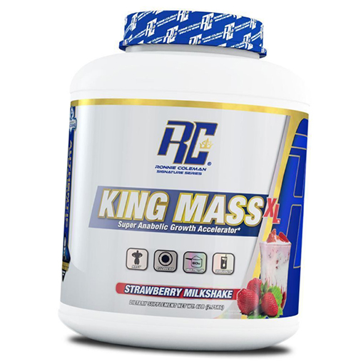 

Гейнер, King Mass XL, Ronnie Coleman 2700г Клубника молочный шейк (30159001)