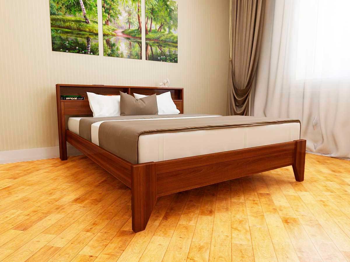 

Кровать Эврика ПВМ-Альянс Белый Ясень массив 120x200 см 0156-0369
