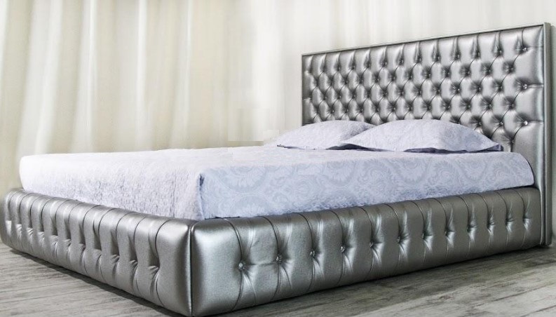 

Кровать двуспальная Liberty Morfey Подъемный механизм Серый 160x190 см R094-0330