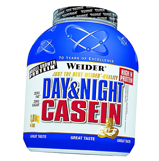 

Казеин, Day & Night Casein, Weider 1800г Шоколад (29089002)