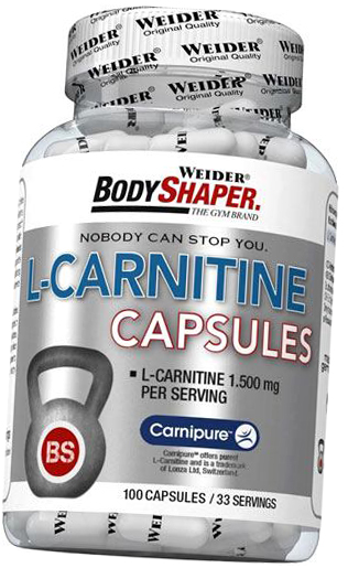 

L-Carnitine caps Weider 100капс (02089004)
