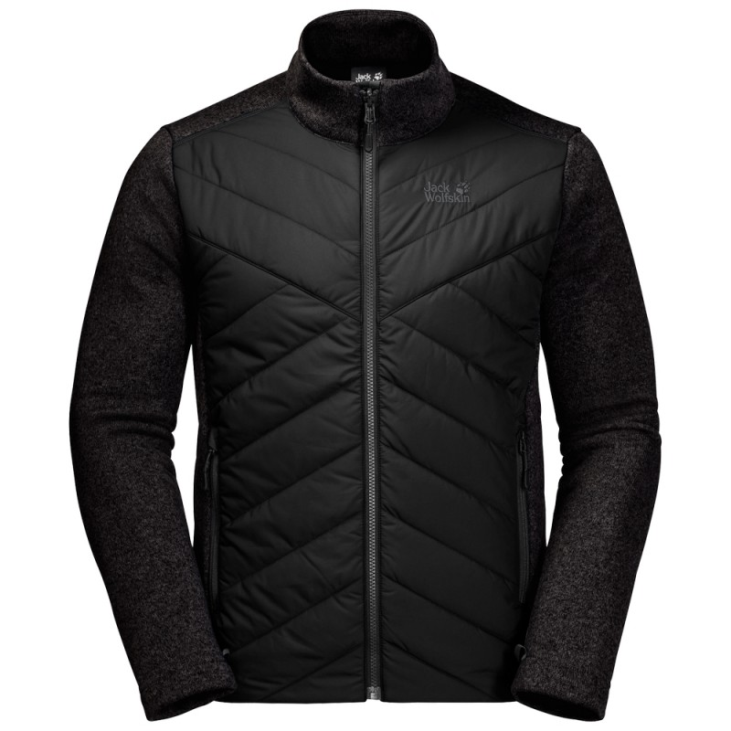 

Флис CARIBOU CROSSING TRACK Jack Wolfskin 1706891-6000 XL Черный