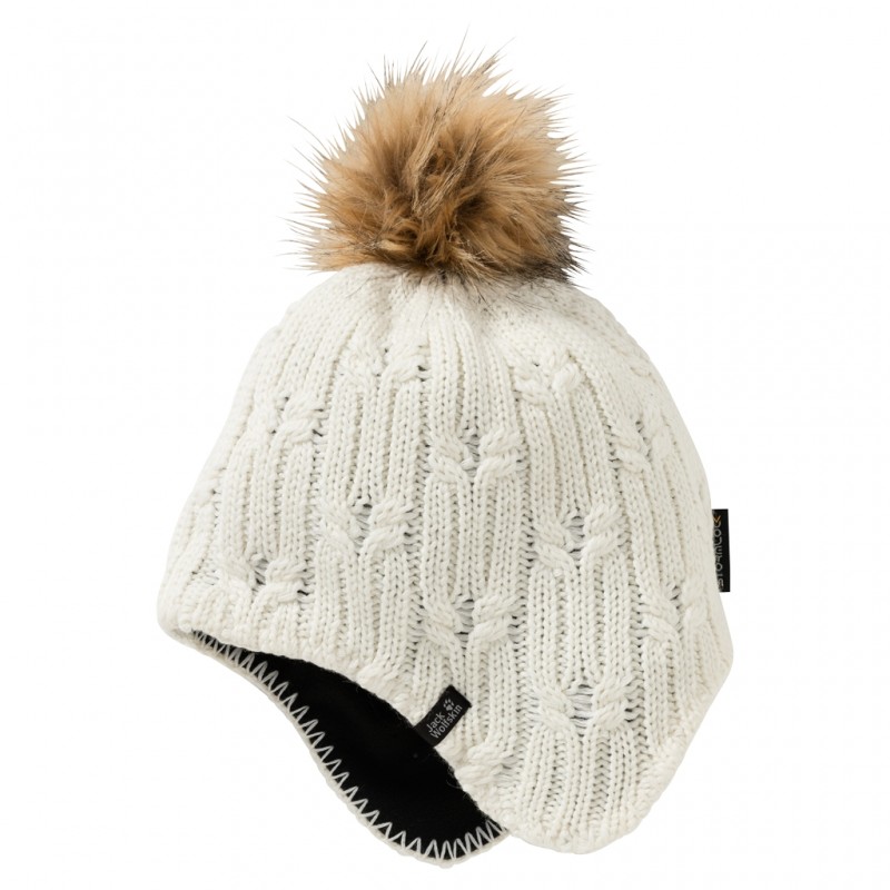 

Шапка STORMLOCK BRAID CAP WOMEN Jack Wolfskin 1906231-5017 S Белый