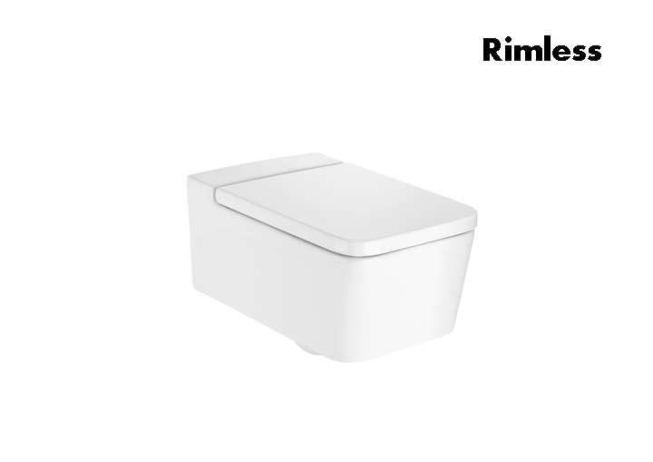 

Унитаз подвесной Roca Inspira Square Rimless A346537000 белый (28879)