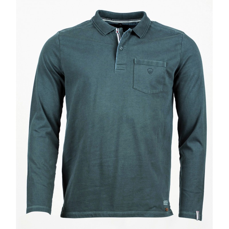 

Футболка с длинным рукавом Cato Langarm Polo Shirt Northland 0912623 M Серый
