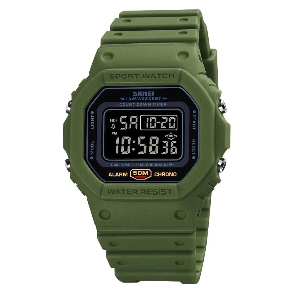 

Часы Skmei 1628BOXAGBK Army Green/Black BOX