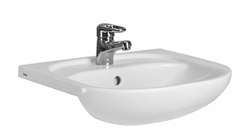 

Раковина KOLO NOVA 55 см, с отверстием, с переливом (2195500U)