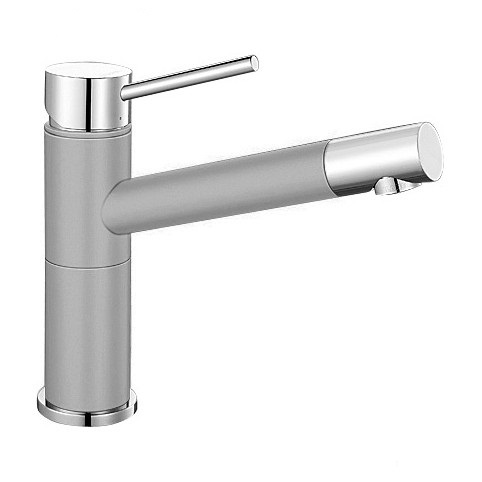 

Смеситель для кухни BLANCO ALTA Compact хром/жемчужный (520729)