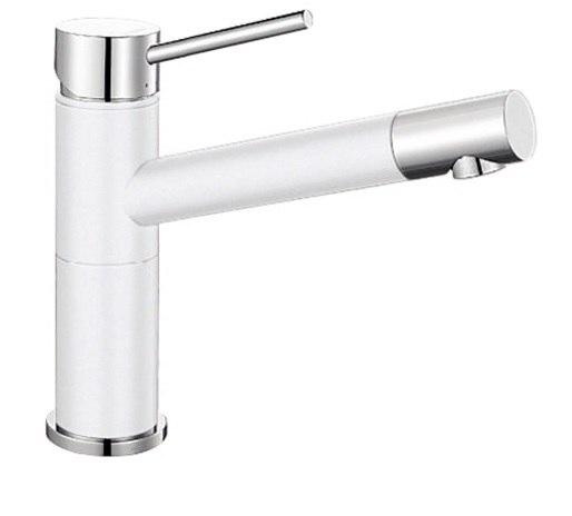 

Смеситель для кухни BLANCO ALTA Compact хром/белый (515317)