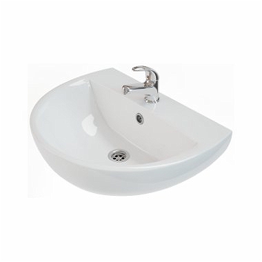 

Раковина KOLO RUNA 55 см, с отверстием, с переливом (L81155000)