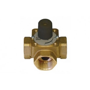 

Кран радиаторный HERZ трехходовой 1-1/4" с регулятором