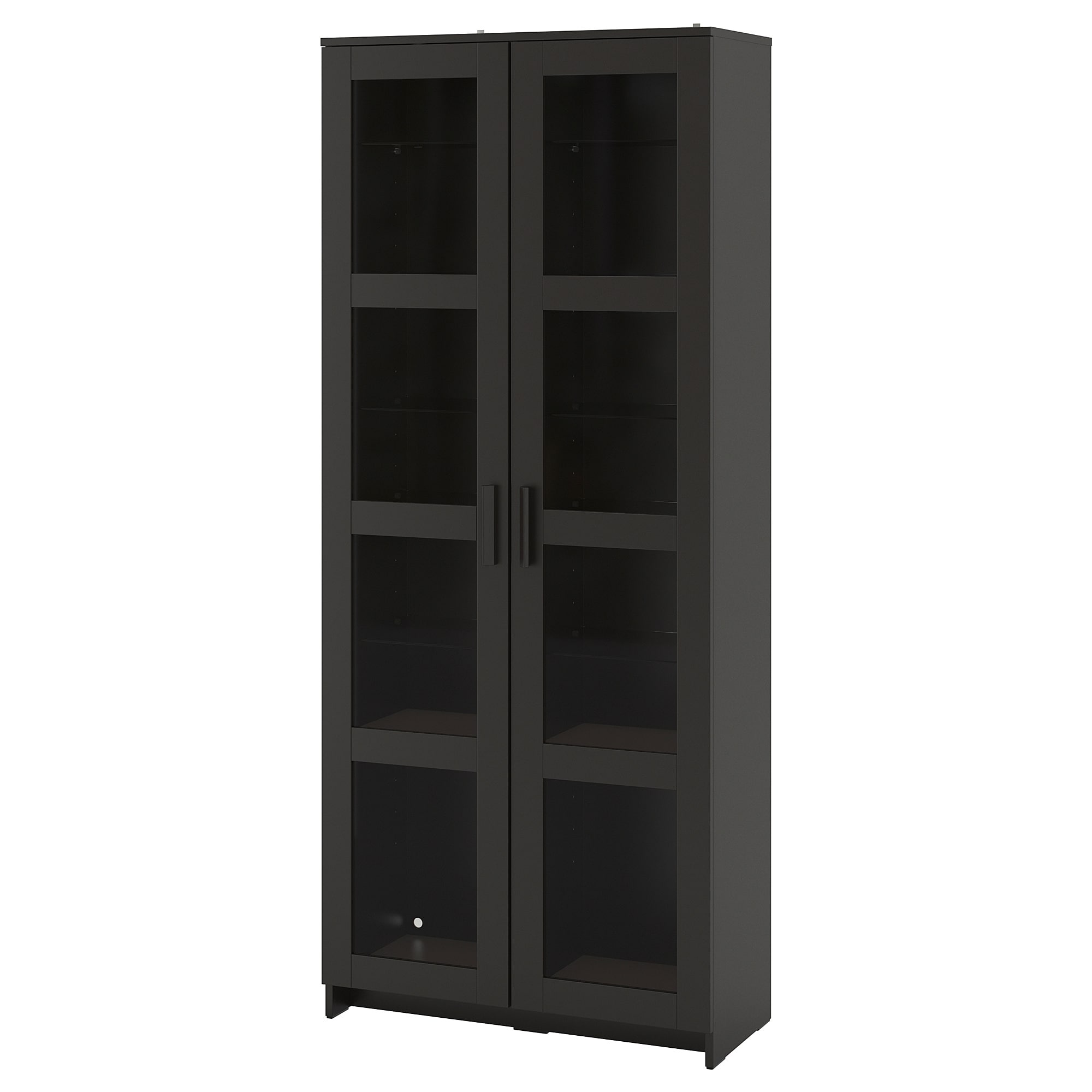 

Сервант IKEA BRIMNES 80x190 см черный 104.098.71