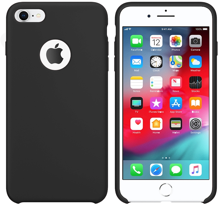 

Панель Intaleo Velvet для Apple iPhone 8 Black