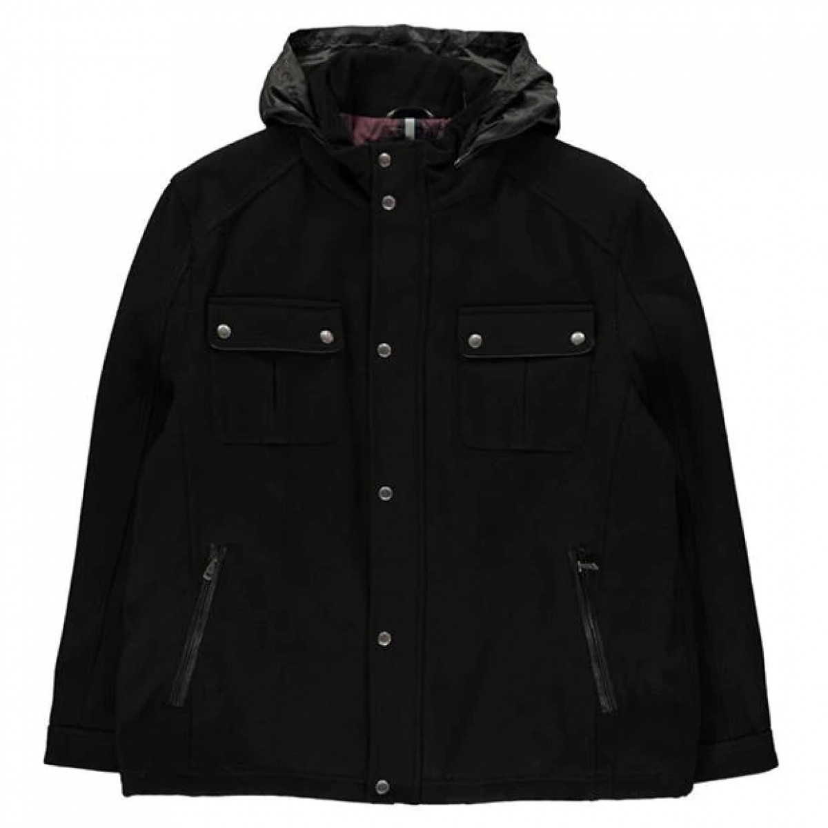 

Куртка Cole Haan Cole Haan Wool Trucker Black, S (42)