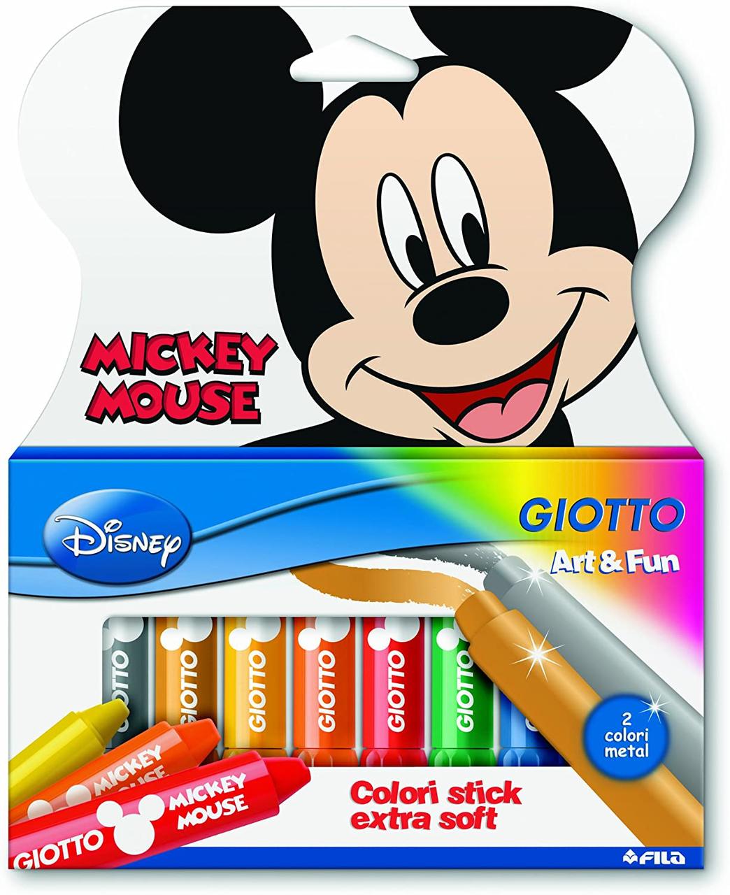 

Набор восковых карандашей Giotto Mickey Mouse, 10 шт (800082500188)