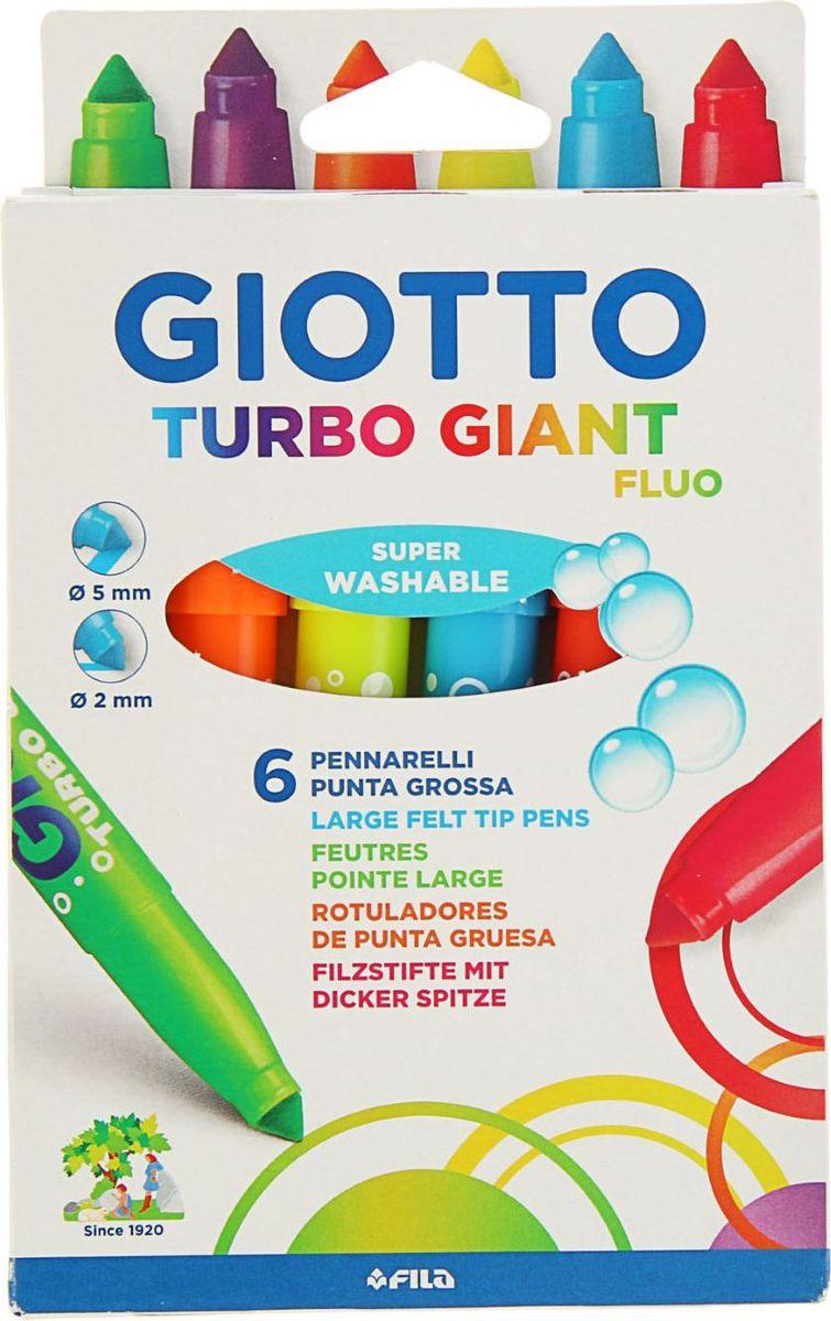 

Набор фломастеров Giotto Turbo Giant Fluo, 6 шт (8000825006203)