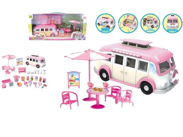 

Автомагазин с мороженым Pin Ming Toys розовый (2015-4)