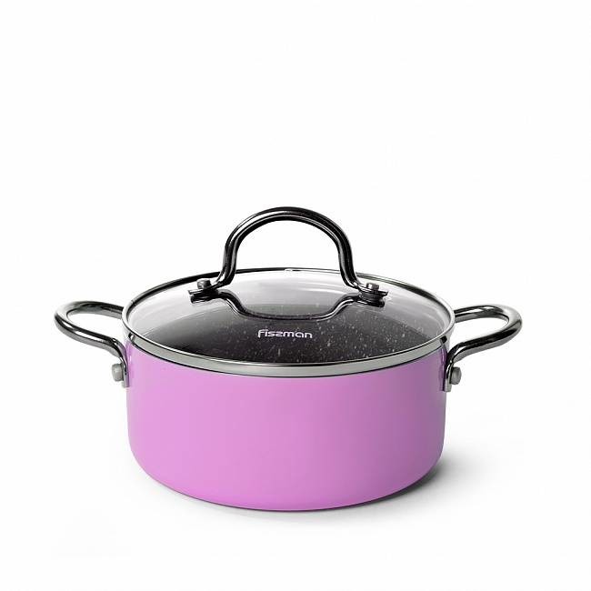 

Кастрюля Fissman Mini Chef Pink 1.3л FN-4238
