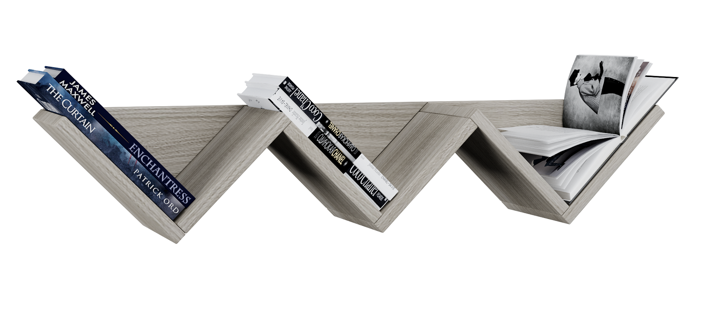 

Полка настенная MebelLoft светлое дерево 1910