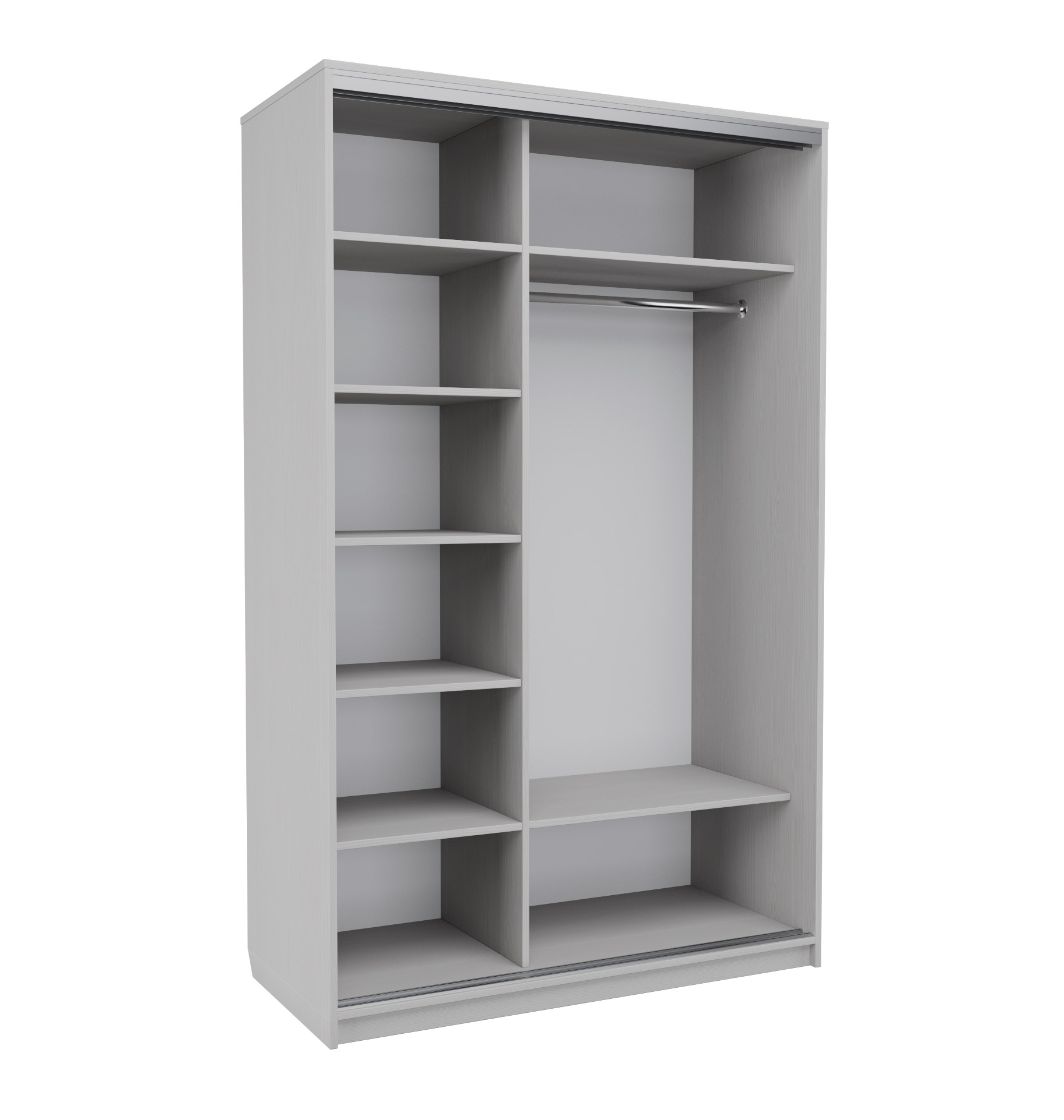 

Шкаф - купе MebelLoft Пескоструй 1250 х 600 х 2100 двухдверный 1819