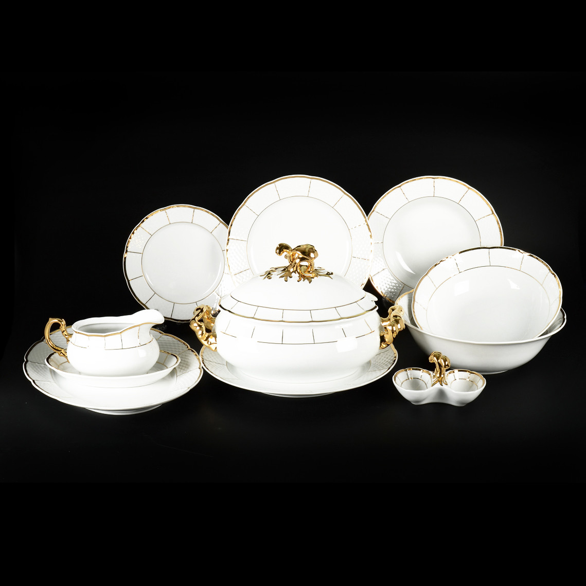 

Сервиз столовый Thun Menuet 7210600-26 26 предметов