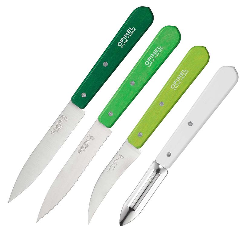 

Набор кухонный Opinel Les Essentiels Primavera (4 предмета) зеленый