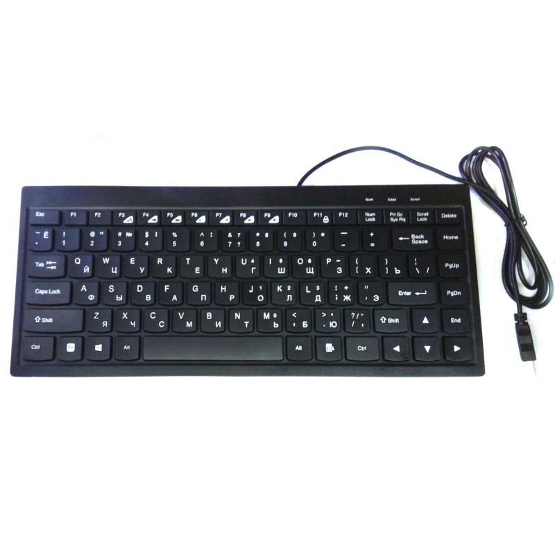 

Клавиатура мини проводная USB TCCG 658
