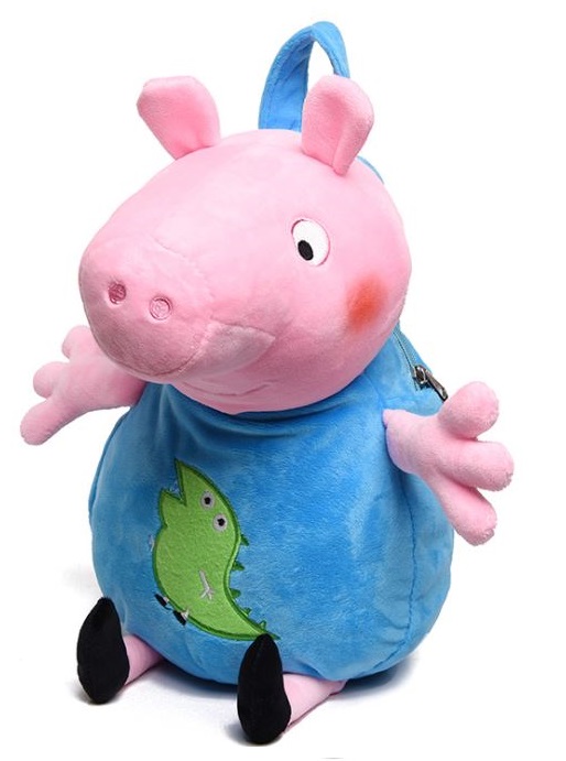

Рюкзак Cappuccino Toys Peppa Pig Свинка Пеппа розовый с голубым (PP01GP)