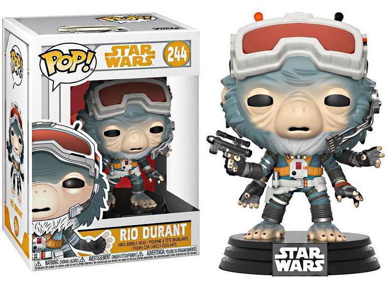 

Фигурка Funko Pop Фанко Поп Рио Дюрант Соло Звёздные Войны Bobble Star Wars Solo Rio Durant 10 см SW RD244