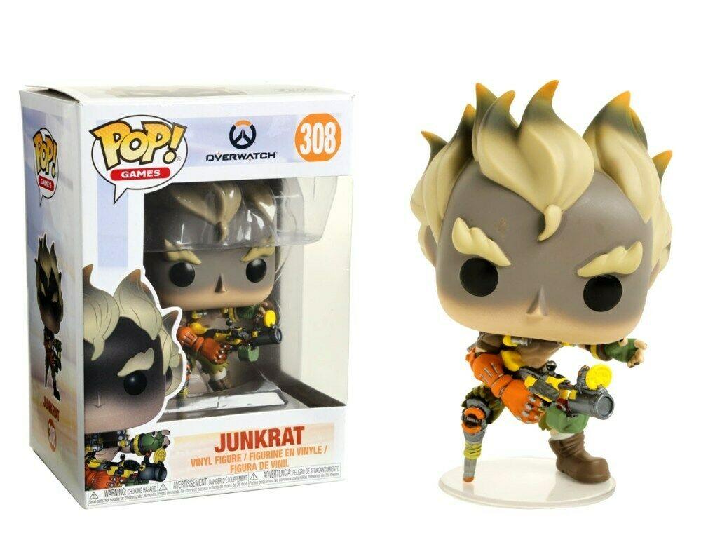 

Фигурка Funko Pop Фанко Поп Крысавчик Джанкрат Овервотч Junkrat Overwatch 10 см ОW J 308