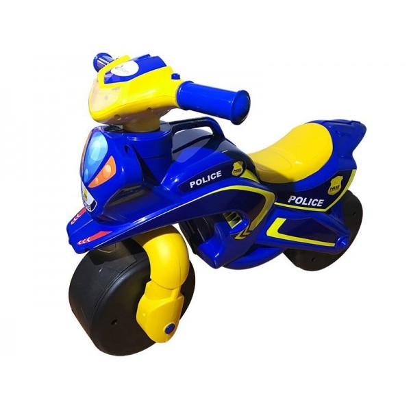 

Детский Мотоцикл Беговел Двухколёсный Байк Doloni Toys "Police" С Ручкой Для Транспортировки (0138/570)