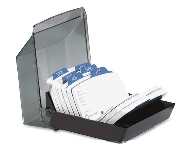 

Картотека ROLODEX Petite закрытая на 250 карт ( 67093)