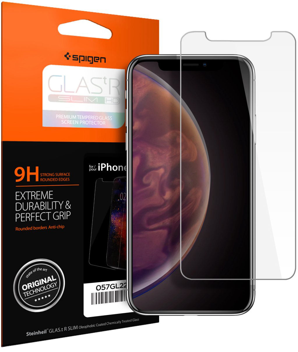 

Защитное стекло Spigen для Apple iPhone Xs