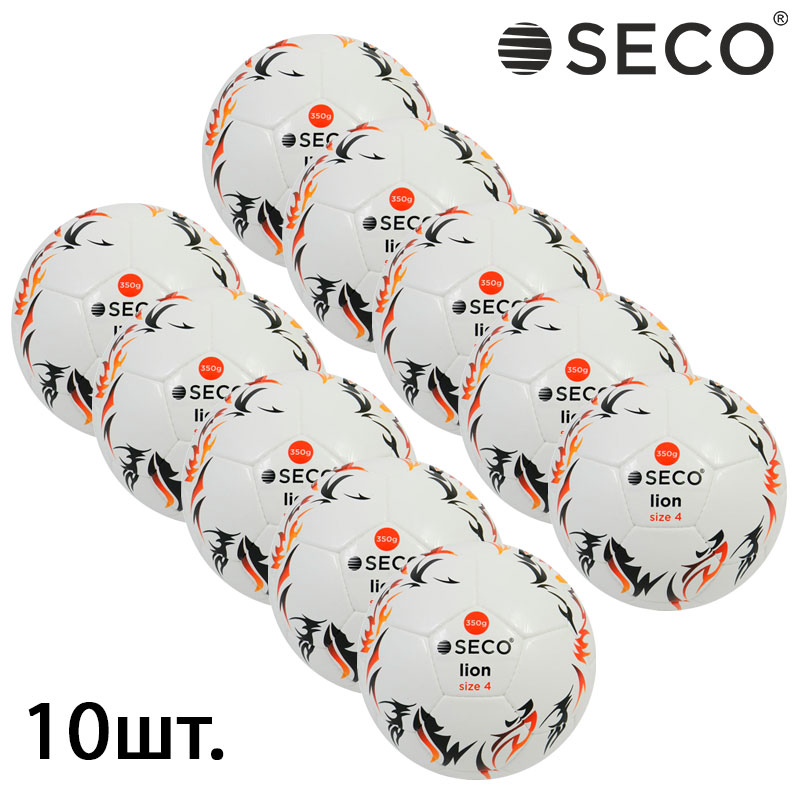 

Футбольные мячи оптом SECO Lion Размер: 4 10 штук