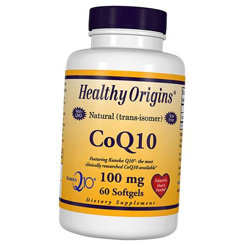 

Коэнзим Q10, CoQ10 100, Healthy Origins 60гелкапс (70354020)