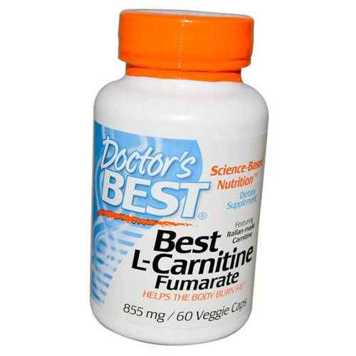 

L-Carnitine Fumarate Doctor's Best 60вегкапс (02327001)
