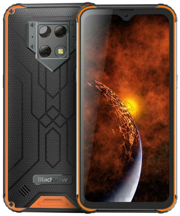 

Blackview BV9800 Pro 6/128 Gb black-orange IP68, NFC, Тепловизор
