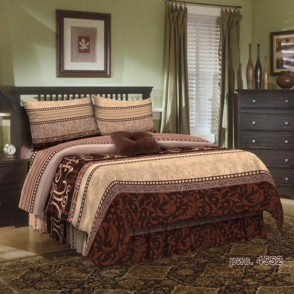 

Комплект постельного белья Тирамису CottonTwill Евро 220х240 см Бязь (РБ019-4)