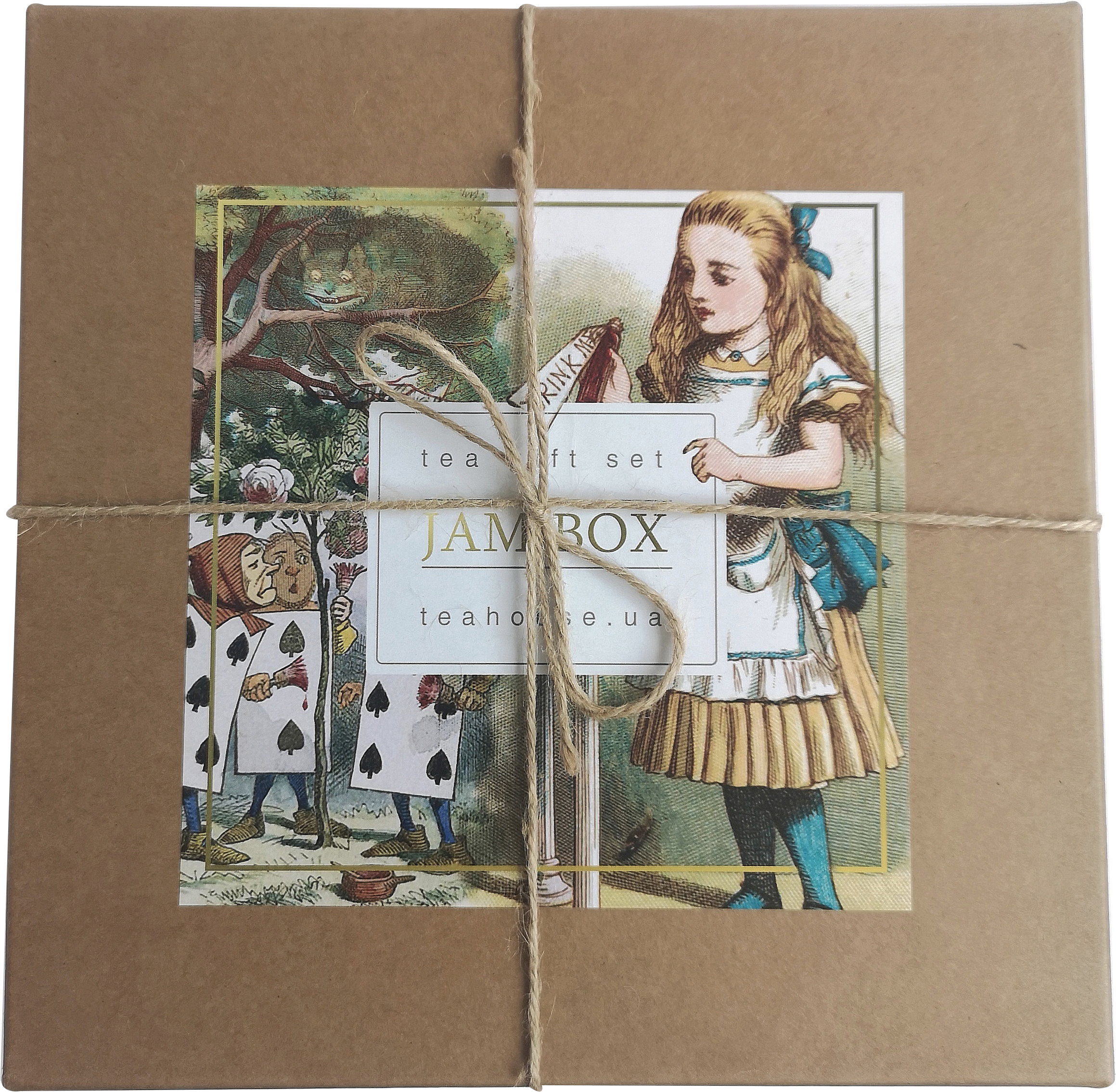 Акція на Подарочный набор джемов Teahouse серии Алиса 4 шт 910 г (2550000012612) від Rozetka UA