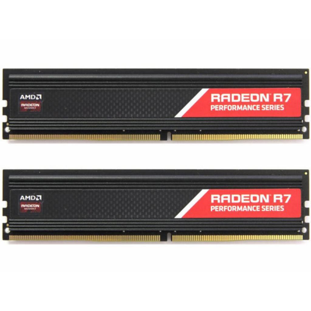 

Модуль пам&яті для комп&ютера DDR4 16GB (2x8GB) 2666 MHz Radeon R7 AMD (R7S416G2606U2K)